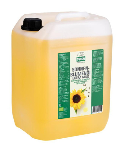 Produktfoto zu GEBINDE Sonnenblumenöl desodoriert, extra mild, 10 Liter-Kanister