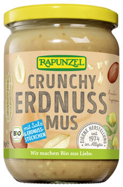 Produktfoto zu GEBINDE Erdnussmus Crunchy mit Salz, 6 x 500g