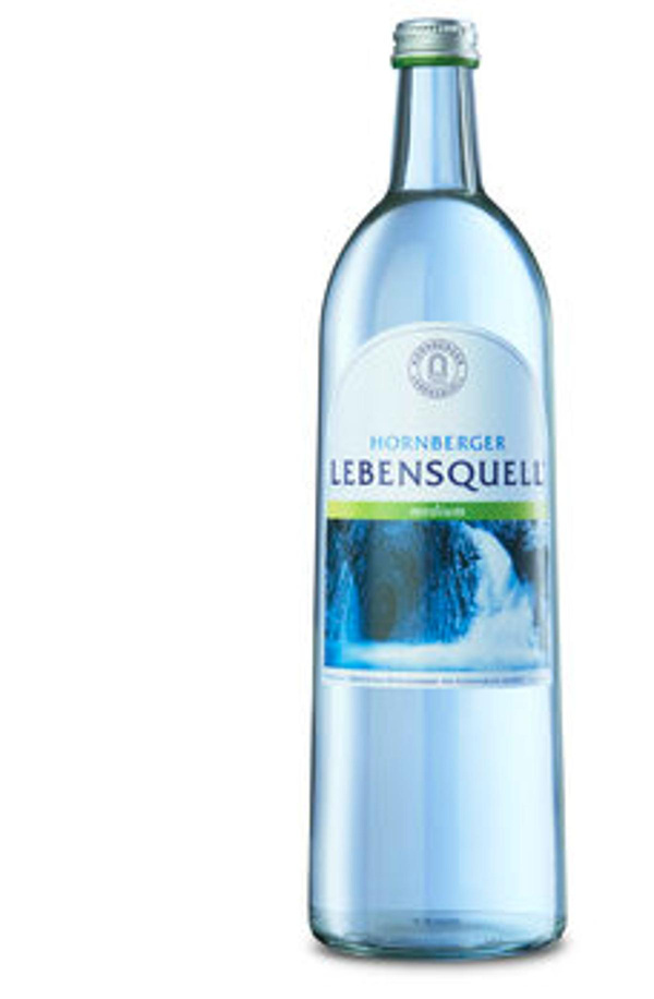 Produktfoto zu Hornberger Lebensquell medium 6 x 1 l