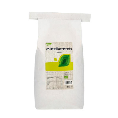 Produktfoto zu GEBINDE Reis Mittelkorn natur, 5 kg