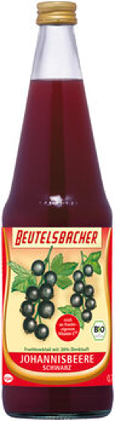 Produktfoto zu Kiste Fruchttrunk schwarze Johannisbeere