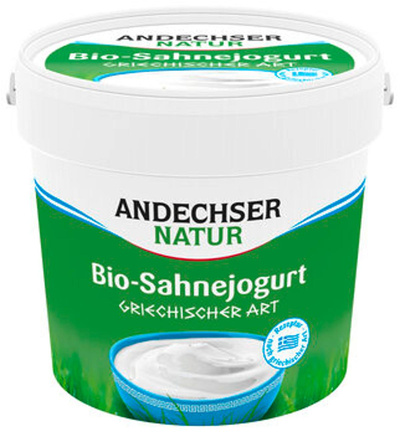 Produktfoto zu Jogurt griech. Art, 10%, 1kg Eimer