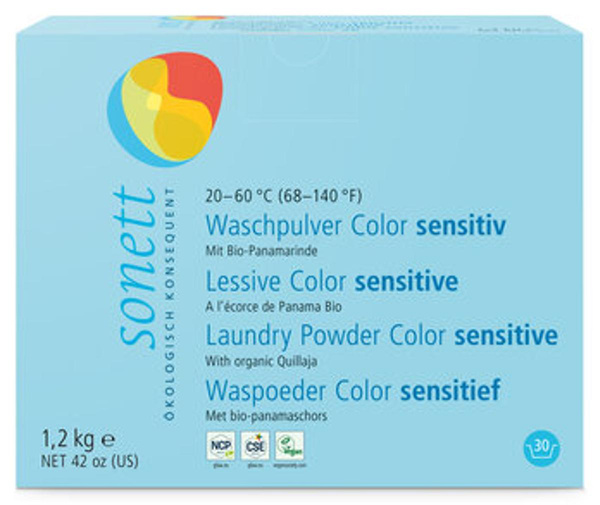 Produktfoto zu Waschpulver Color sensitiv, 1,2 kg