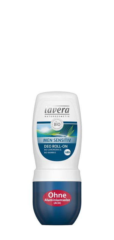 Produktfoto zu Men Sensitiv Deo Roll-on, Bambus und Lemongras, 50 ml