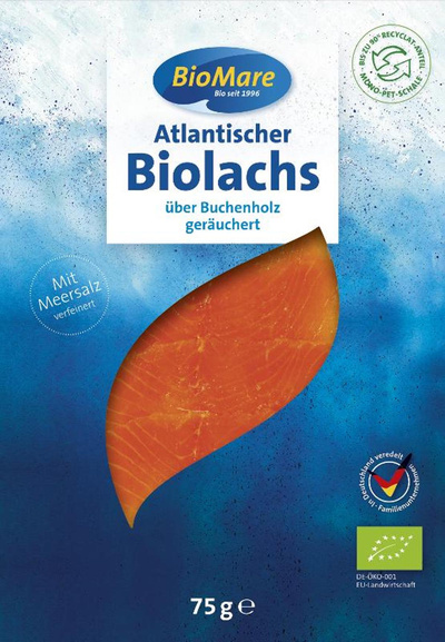 Produktfoto zu Lachs geräuchert, 75 g