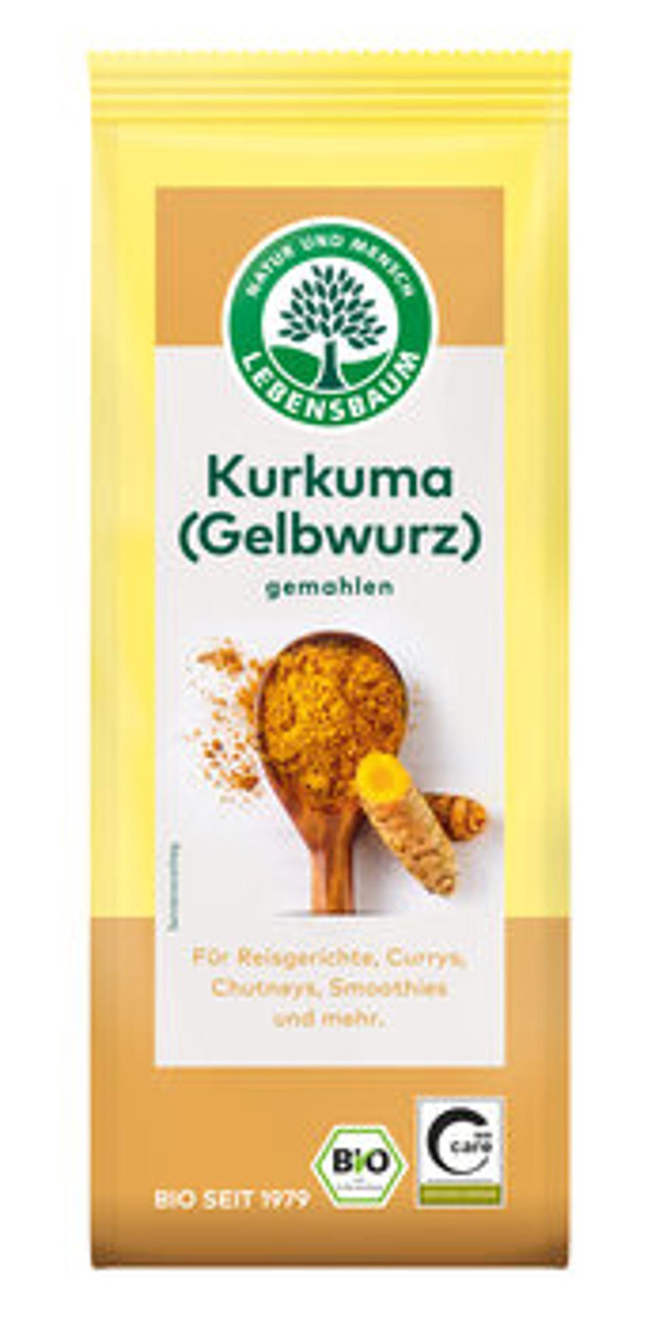 Produktfoto zu Kurkuma (Gelbwurzel) gemahlen, 50g