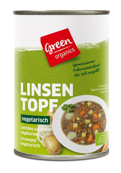 Produktfoto zu Linsen-Eintopf, 400g