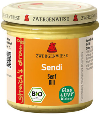 Produktfoto zu streich`s drauf Sendi - (Senf-Dill), 135 g