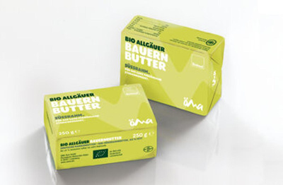 Produktfoto zu Süßrahm-Butter (Allgäu), 250g