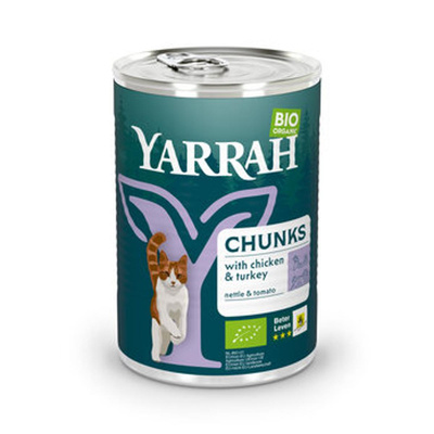 Produktfoto zu GEBINDE Katze Bröckchen Huhn&Truthahn in Sauce Dose, 12 x 405g