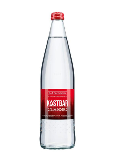 Produktfoto zu Bad Dürrheimer classic Glasflschen, 12 x 0,75 Ltr