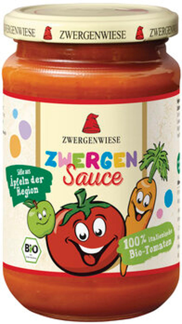 Produktfoto zu GEBINDE Zwergensauce - Kinder Tomatensauce 6 x 340ml