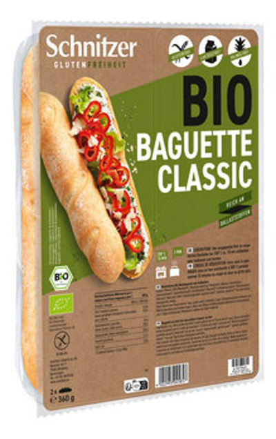 Produktfoto zu GEBINDE Baguette Classic - glutenfrei, 6x2x180g