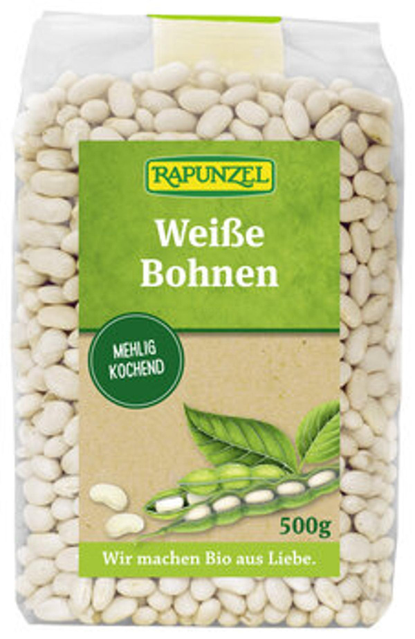 Produktfoto zu GEBINDE Bohnen weiß, 6 x 500g