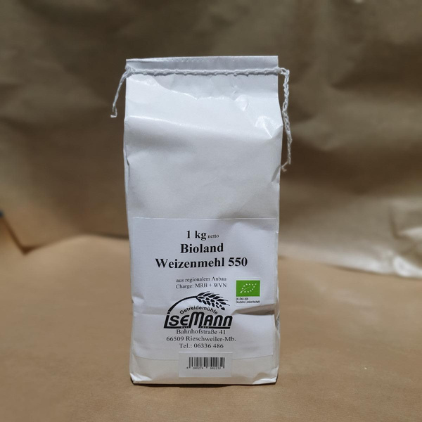 Produktfoto zu Weizenmehl Type 550, 1 kg