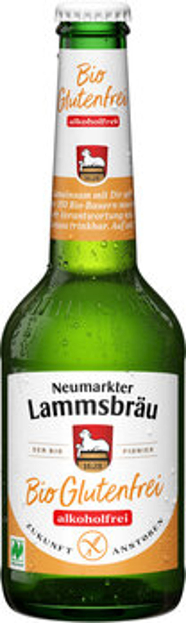 Produktfoto zu Kiste Bier glutenfrei & alkoholfrei, 10 x 0,33 l