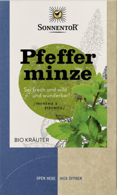 Produktfoto zu Pfefferminze Tee, 18 Btl.