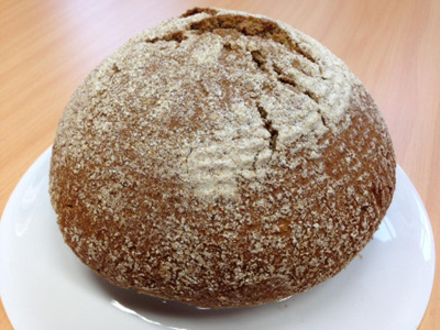 Produktfoto zu Bauernbrot 1kg, 100% Roggen