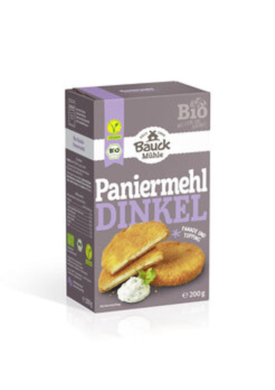 Produktfoto zu Dinkel Paniermehl hell, 200g