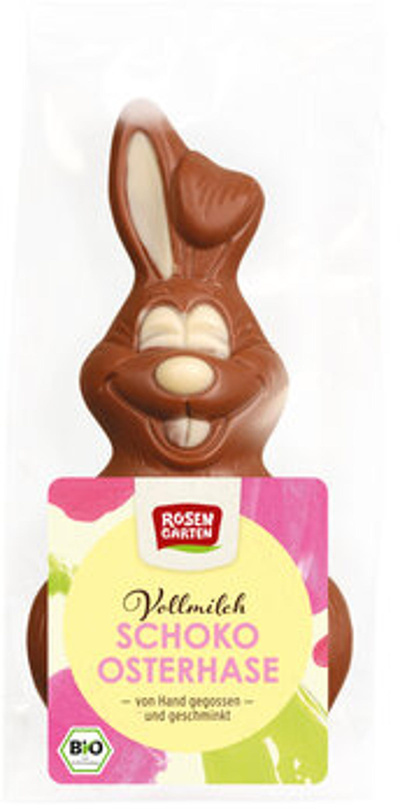 Produktfoto zu Vollmilch Osterhase geschminkt, 80g