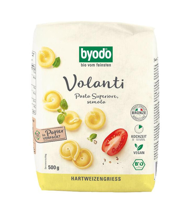 Produktfoto zu Volanti (Hütchen) semola 500g