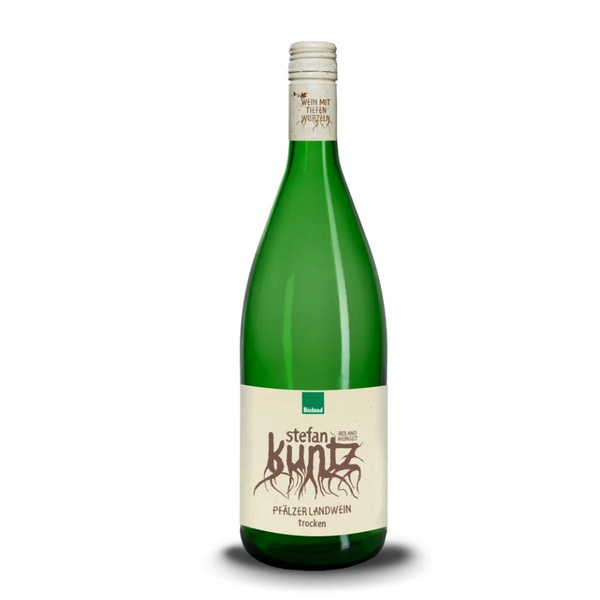 Produktfoto zu Landwein weiß trocken, 1l
