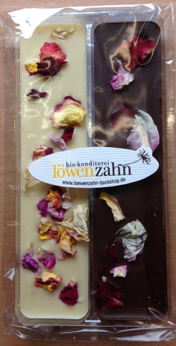 Produktfoto zu Rosen Duett 2 x 50g Tafel