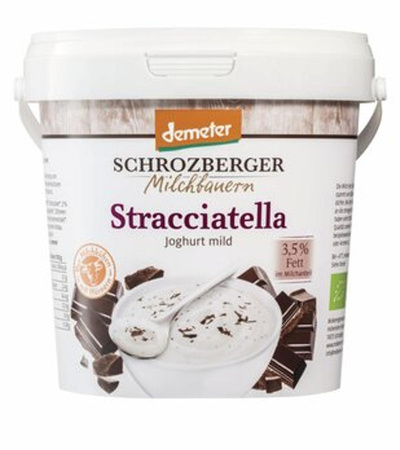 Produktfoto zu GEBINDE Jogurt Stracciatella 3,5%   1 kg Eimer
