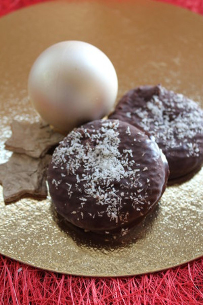 Produktfoto zu Dinkel Marzipan Elisen Lebkuchen, vegan u. laktosefrei, 1 Stück