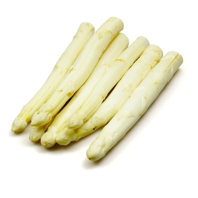 Produktfoto zu Spargel weiß-violett