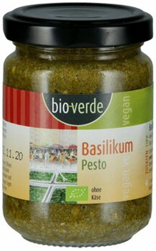 Produktfoto zu GEBINDE Basilikum-Pesto vegan, 6 x 125ml