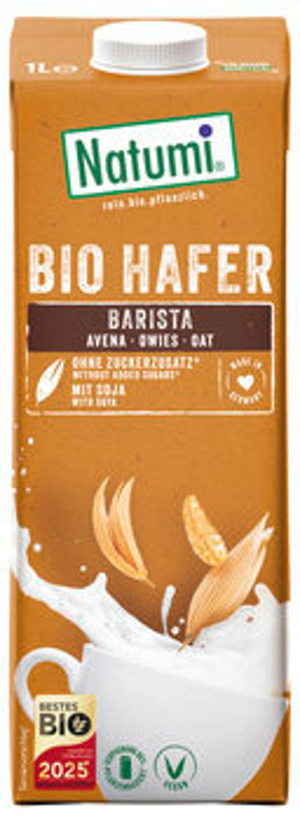 Produktfoto zu GEBINDE Haferdrink Barista, 8 x 1 l