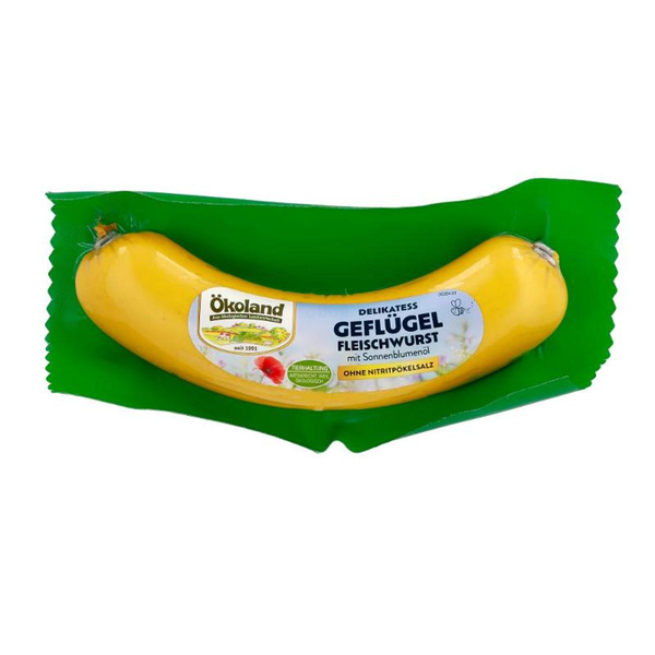 Produktfoto zu Delikatess Geflügel-Fleischwurst (1 Stück), 180 g