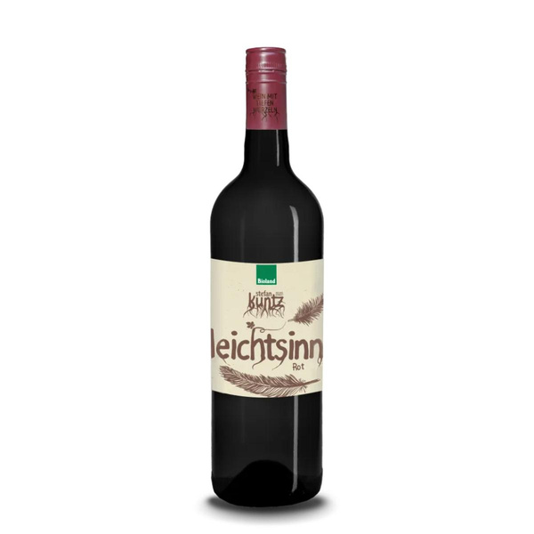 Produktfoto zu Leichtsinn rot feinherb, 0,75l