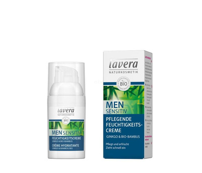 Produktfoto zu Men sensitiv Pflegende Feuchtigkeitscreme, Aloe Vera + Hyaluron, 50ml