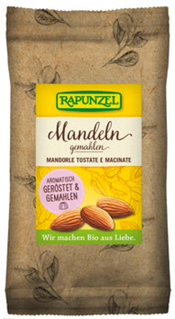 Produktfoto zu Mandeln geröstet und gemahlen,125g