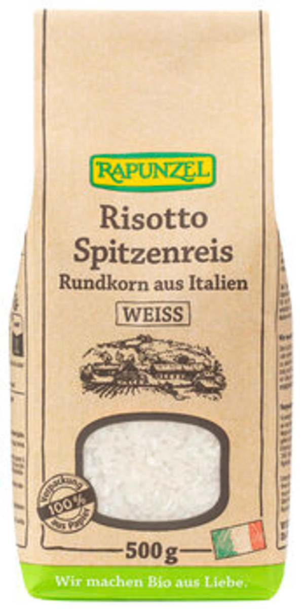 Produktfoto zu Risotto Rundkorn Spitzenreis 'Ribe' weiß, 500g