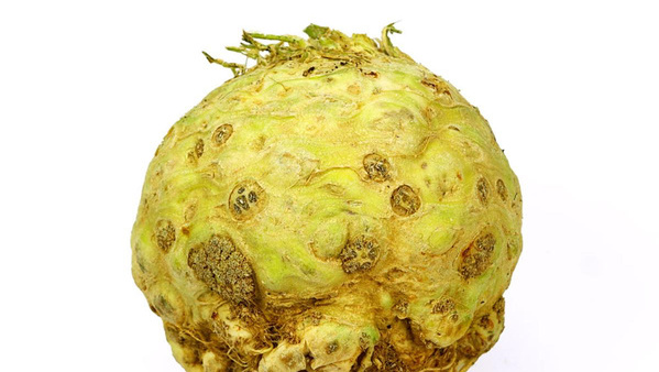 Rezeptbild für Asia-Sellerie mit Honig-Barbecue-Kruste