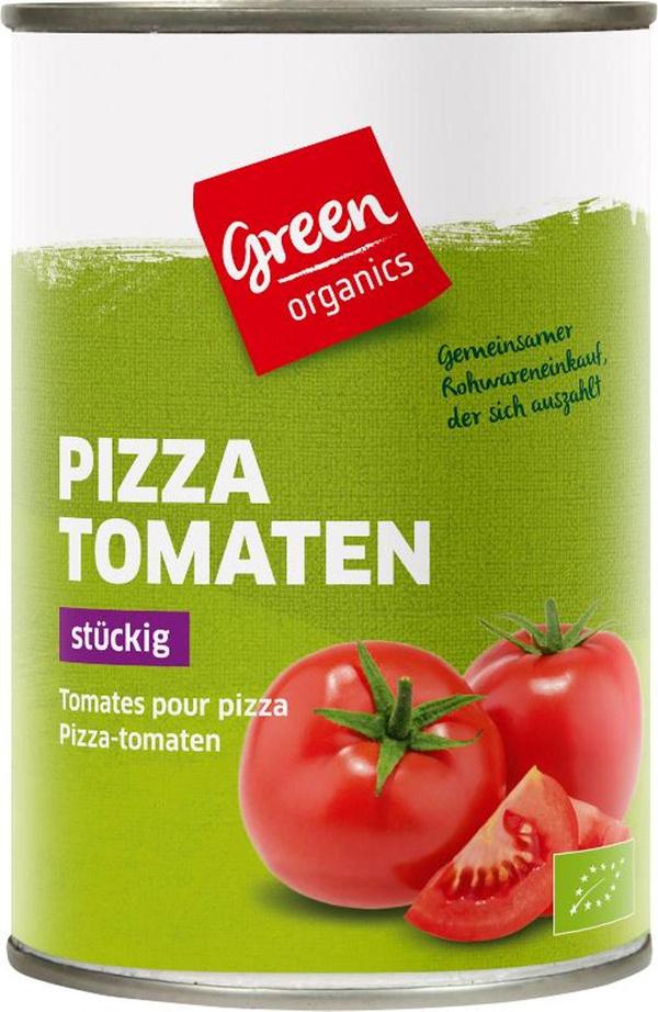 Produktfoto zu Pizzatomaten 400ml green