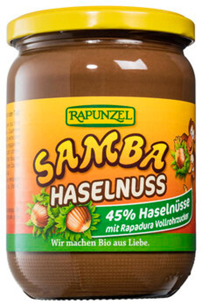 Produktfoto zu Samba Haselnuss, 500g