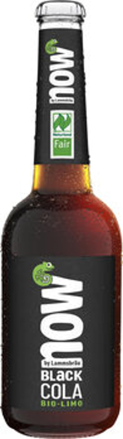 Produktfoto zu now - Black Cola, 0,33 l