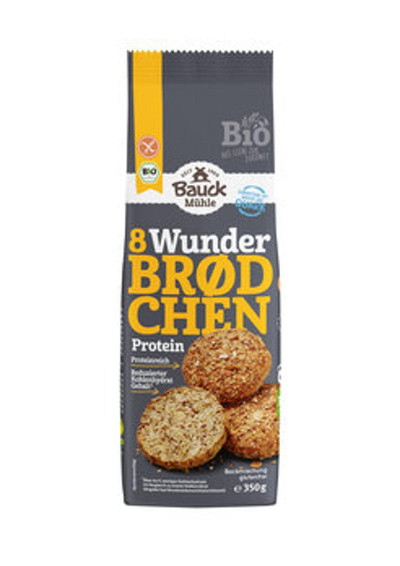 Produktfoto zu Gebinde Backmischung "Wunderbrödchen Protein" glutenfrei, 6x350g