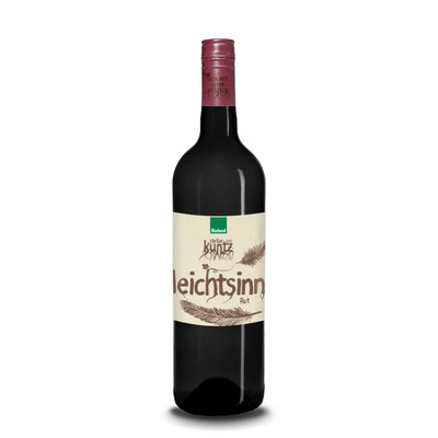 Produktfoto zu Leichtsinn rot feinherb, 0,75l