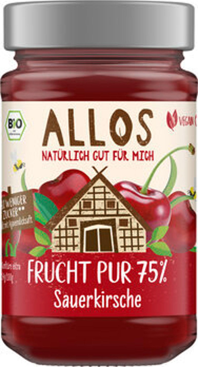 Produktfoto zu Frucht pur Sauerkirsche, 250g