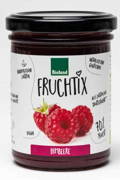 Produktfoto zu Fruchtix - Himbeere-Fruchtaufstrich, 220g