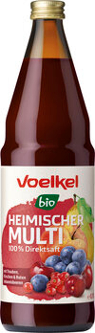 Produktfoto zu KISTE Heimischer Multi Traube, Kirsche und Rhababer, 6 x 0,7l