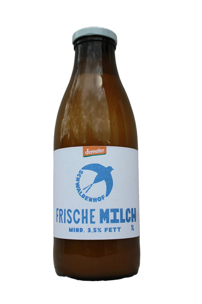 Produktfoto zu Frische Vollmilch 3,5 %, 1 l