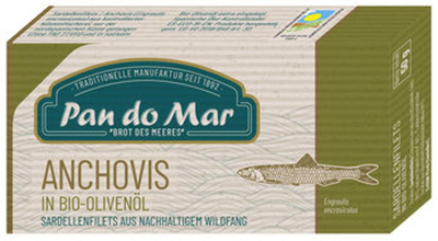 Produktfoto zu Anchovis (Sardellenfilets) in Olivenöl, 50 g