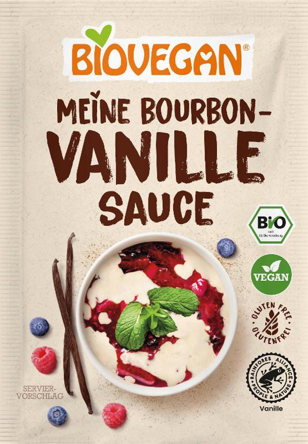 Produktfoto zu GEBINDE Vanille Sauce mit echter Bourbonvanille, 7 x 2 x 16g
