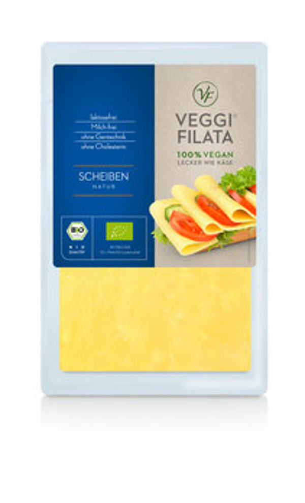 Produktfoto zu Veggie Filata `Natur` in Scheiben - vegan 150g